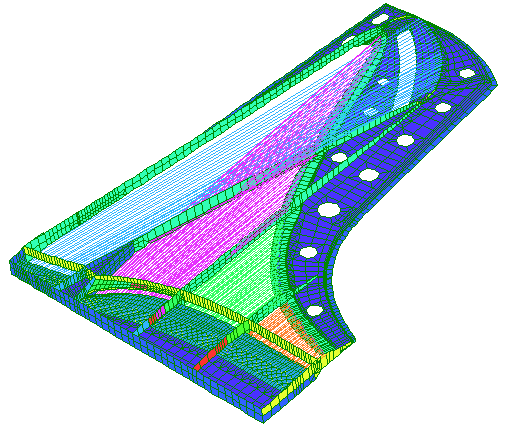 FEA Model of Piano Frame